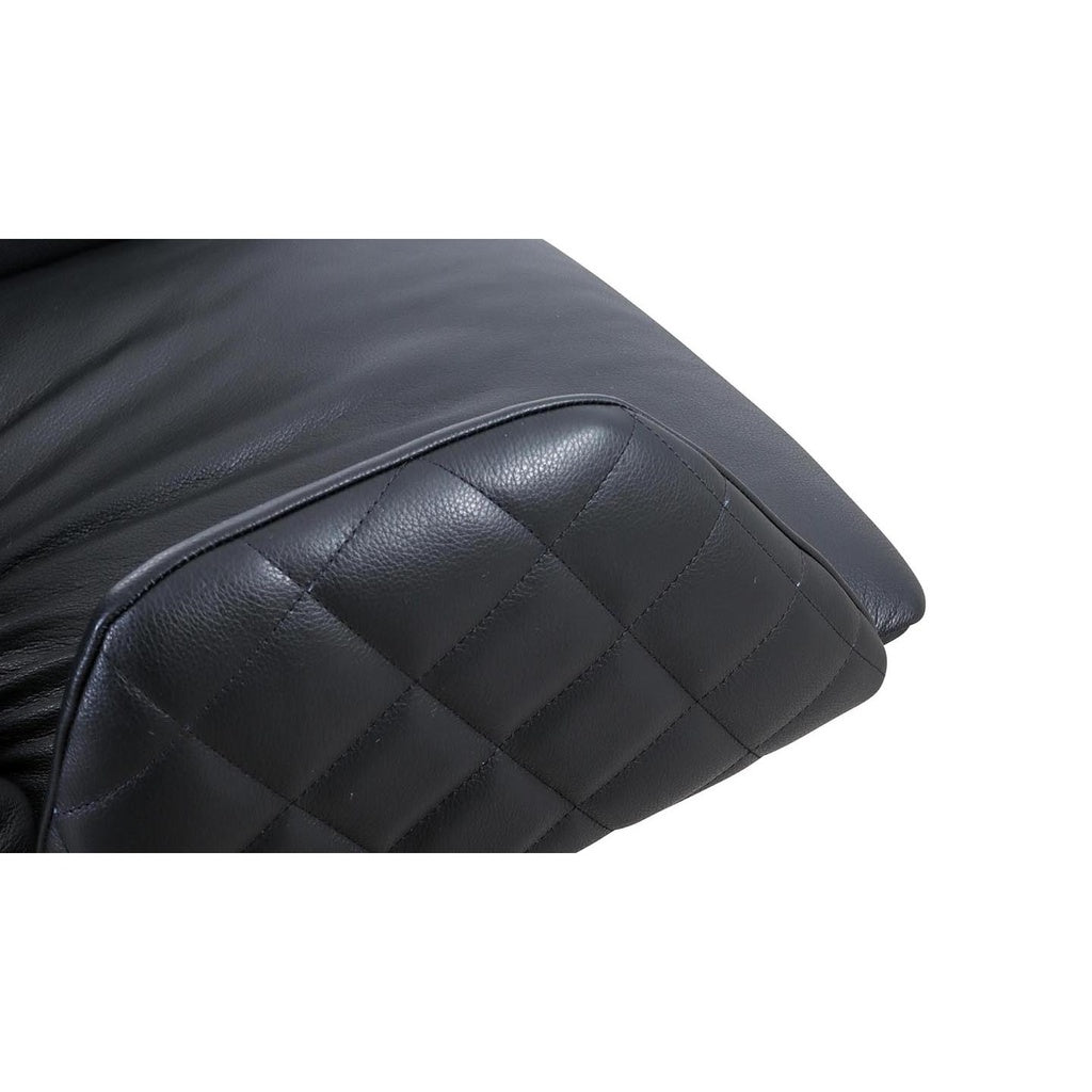 11004 Stuhl LOTTA Leder Z73 nachtschwarz - Stuhl Leder