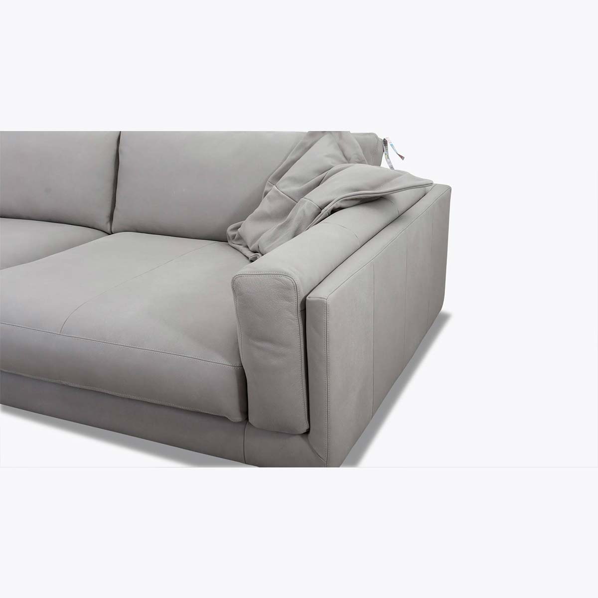 3C Candy Big Sofa King Size in Leder Movini - Sofa Leder
