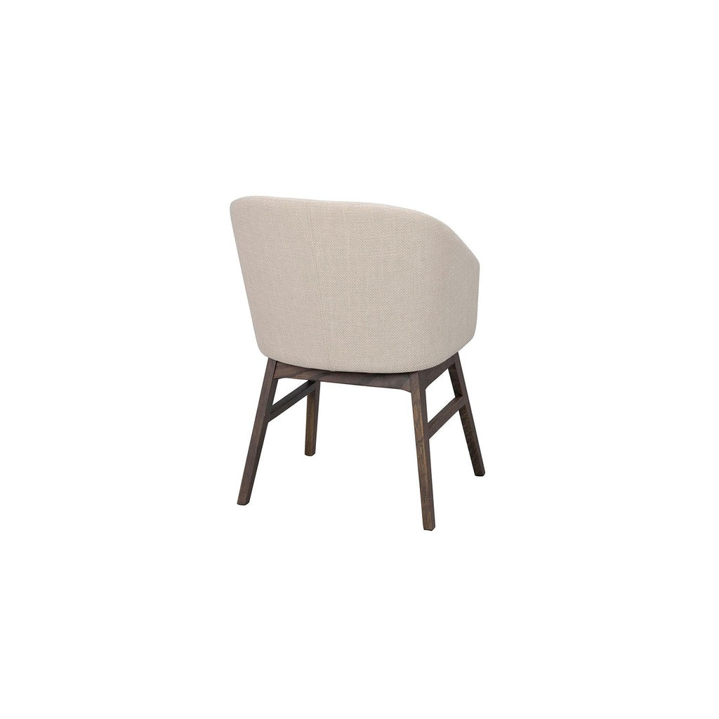 Armlehnenstuhl Windham 2er Set in Stoff beige - Stuhl Stoff