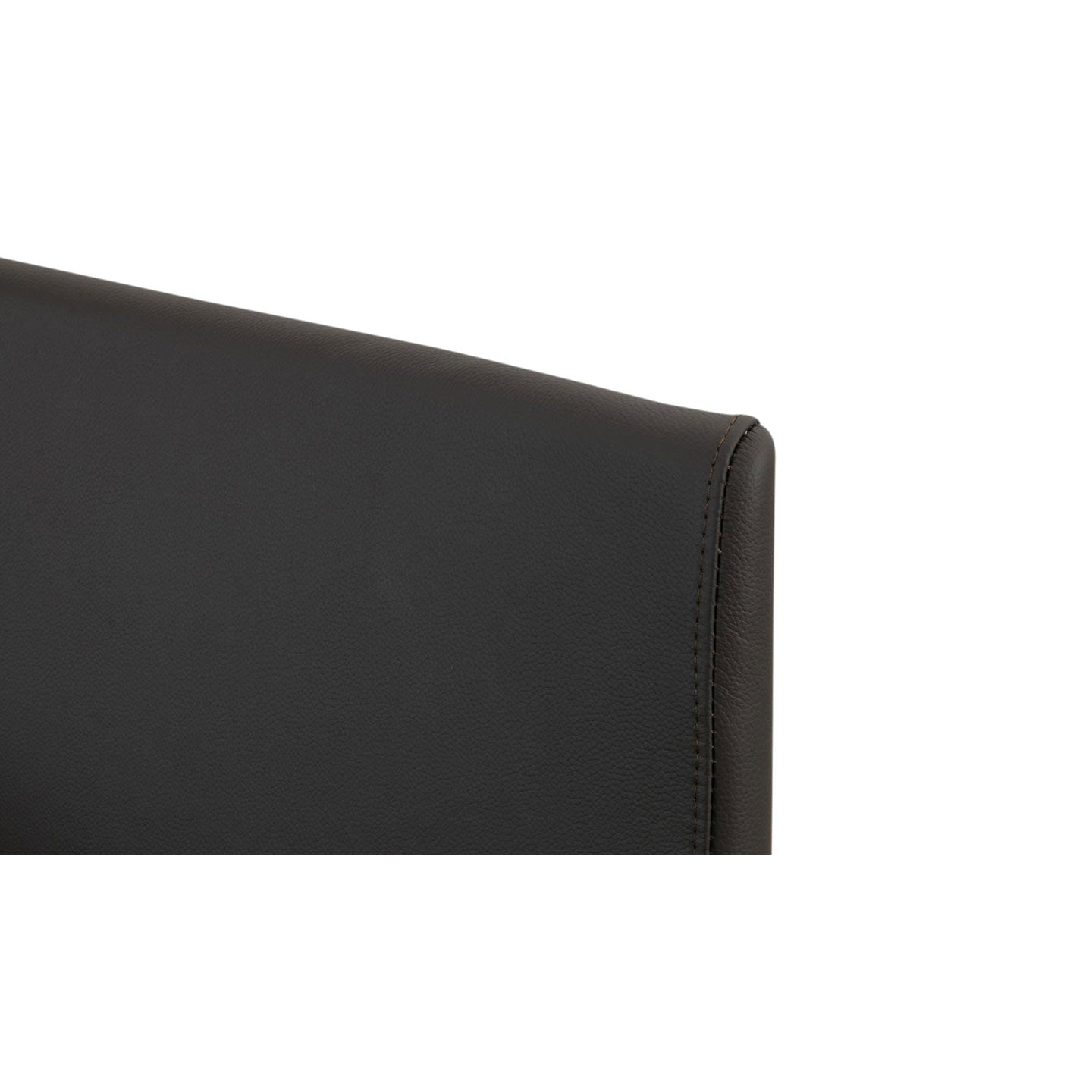 Armstuhl FILE in Leder braun - Stuhl Leder