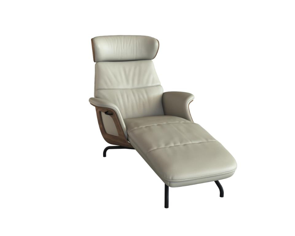 Chaiselonge CLEMENT in Leder Savoy - Liege Leder