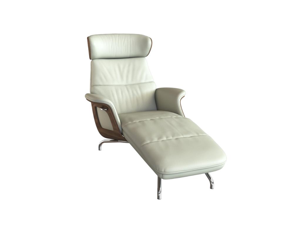 Chaiselonge CLEMENT in Leder Savoy - Liege Leder