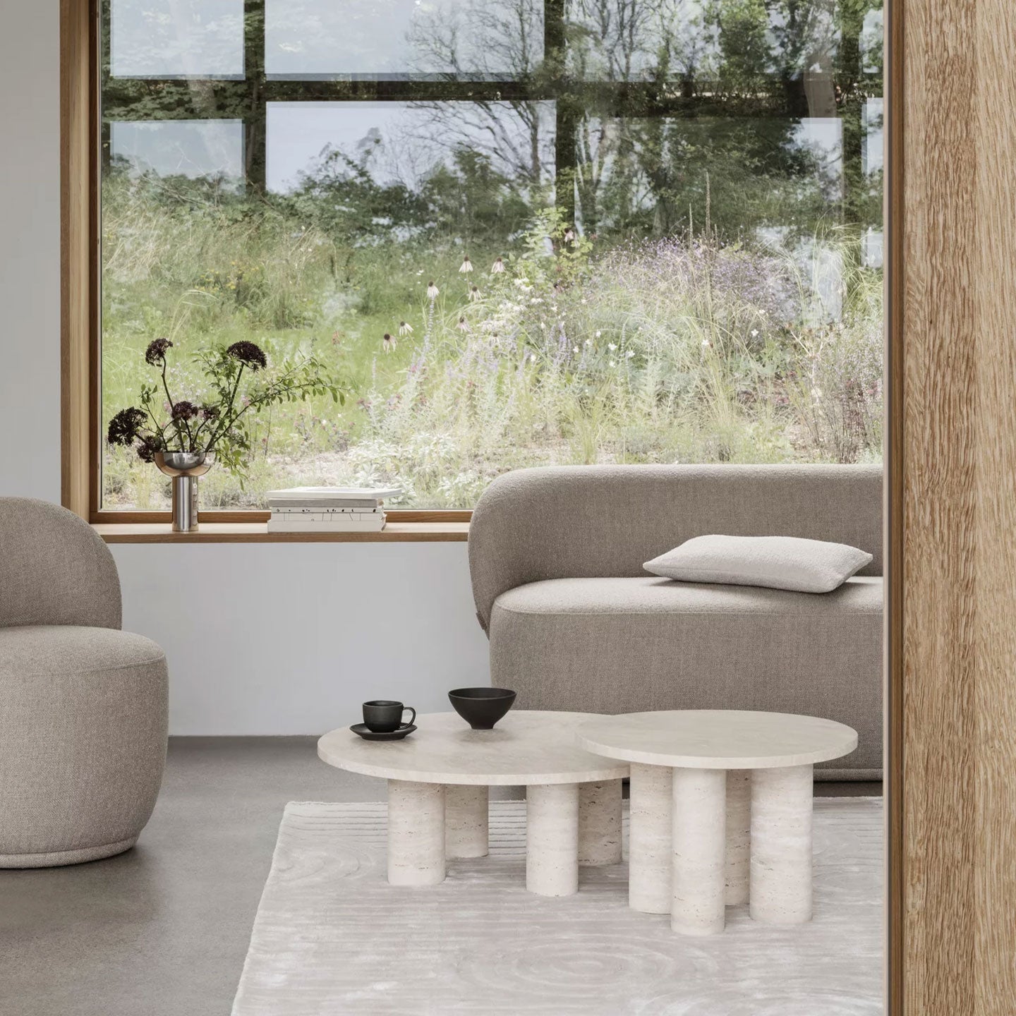 Couchtisch VOLOS in Naturstein - Couchtisch