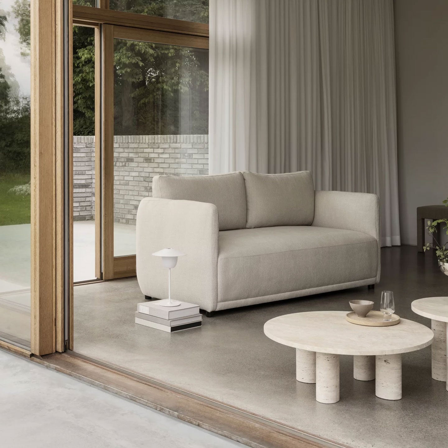 Couchtisch VOLOS in Naturstein - Couchtisch