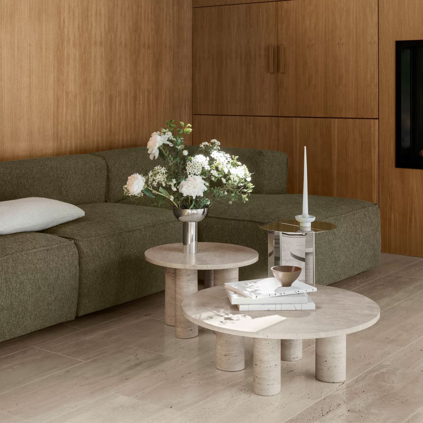 Couchtisch VOLOS in Naturstein - Couchtisch