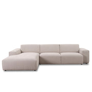 Ecksofa EASTPORT in Stoff Cosmopolitan silver - Ecksofa Stoff