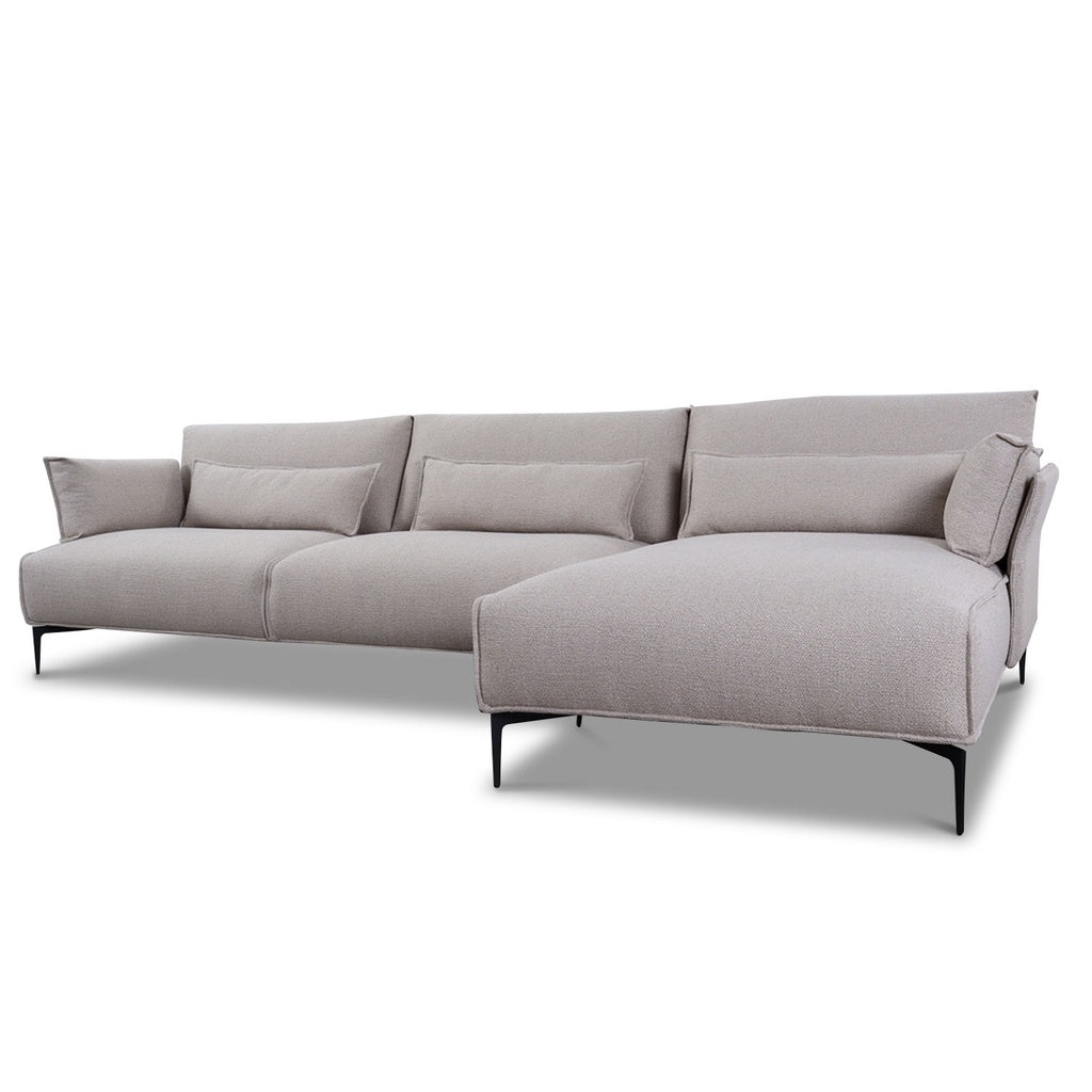 Ecksofa FEUILLE in Stoff Santos - Ecksofa Stoff