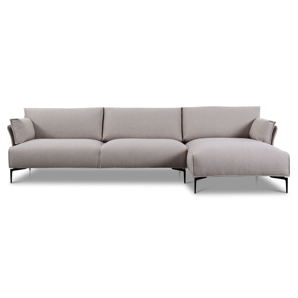 Ecksofa FEUILLE in Stoff Santos - Ecksofa Stoff