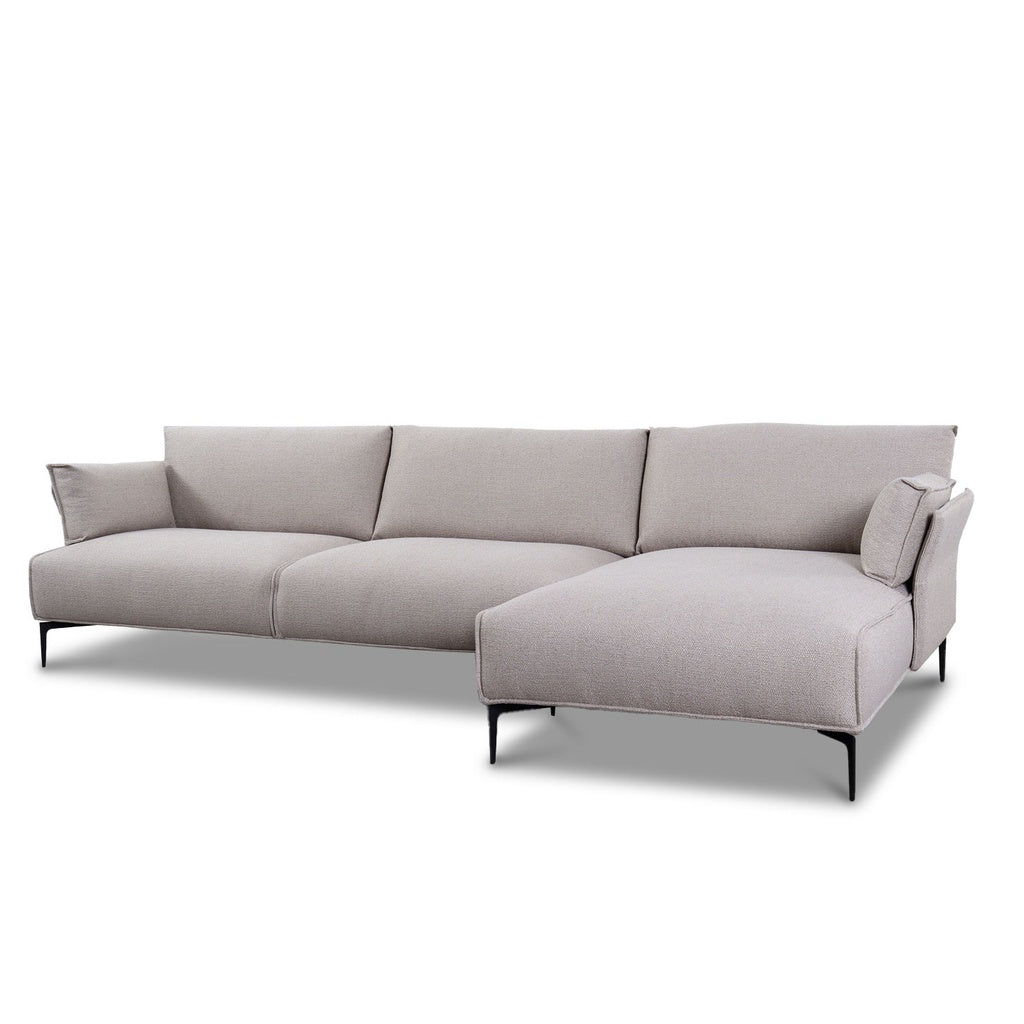 Ecksofa FEUILLE in Stoff Santos - Ecksofa Stoff