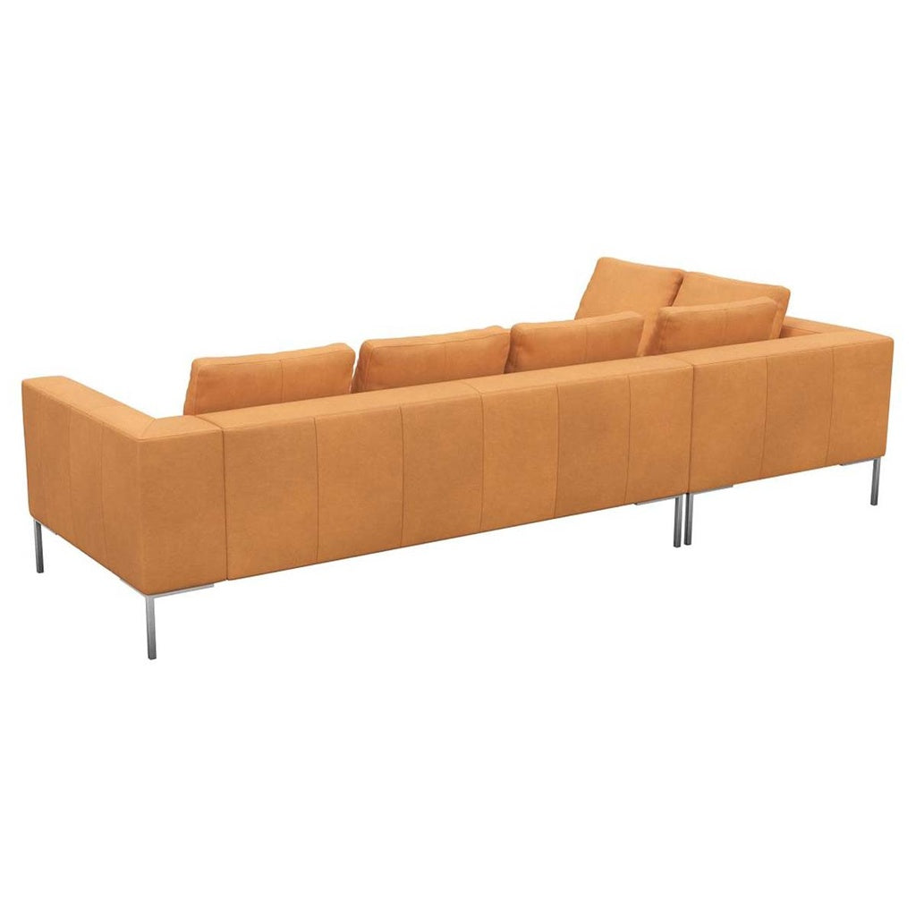 Ecksofa LOANO in Leder Nature - Ecksofa Leder