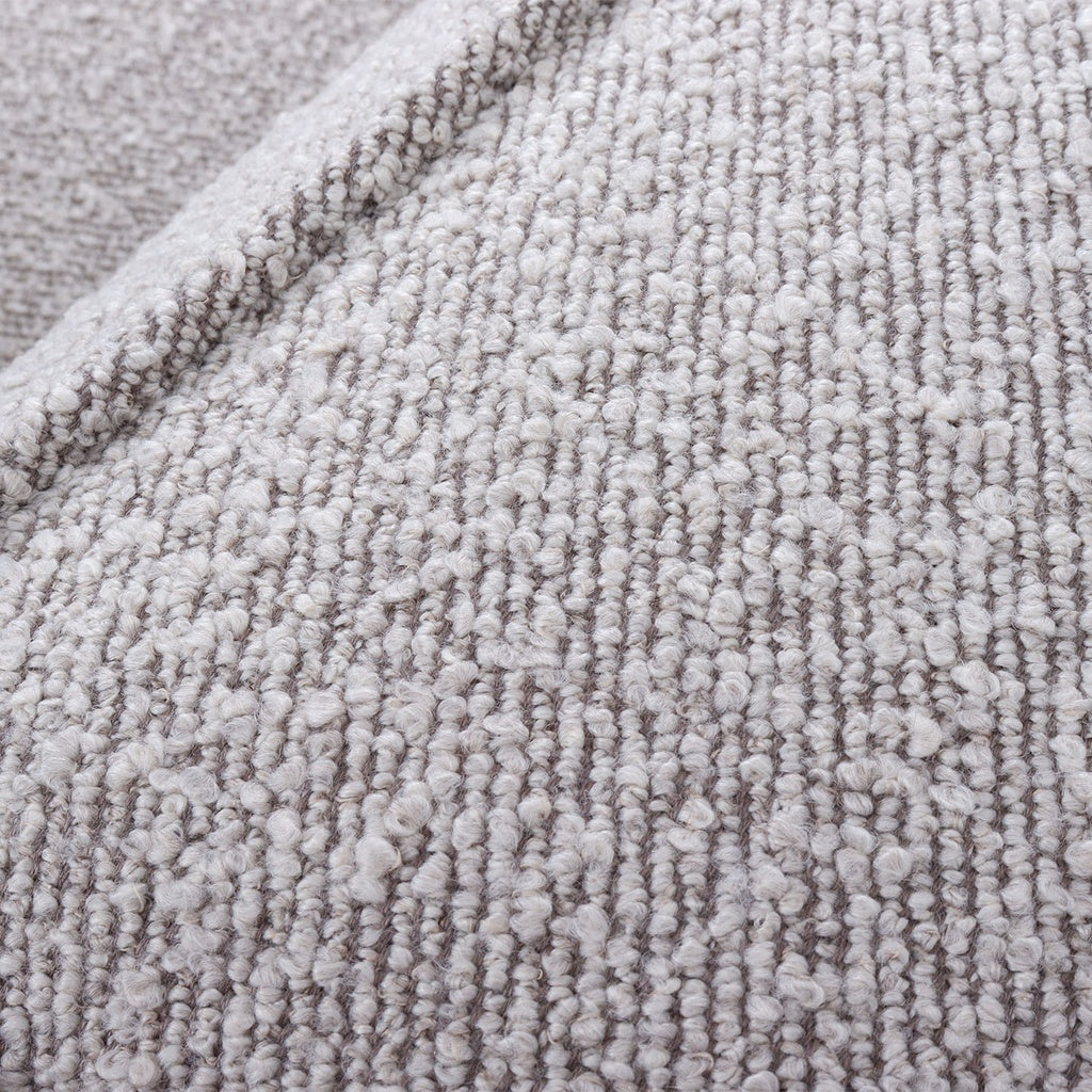 Ecksofa Softee in Bouclestoff in Hermes - Ecksofa Stoff