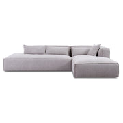 Ecksofa Softee in Bouclestoff in Hermes - vorstehend rechts - Ecksofa Stoff