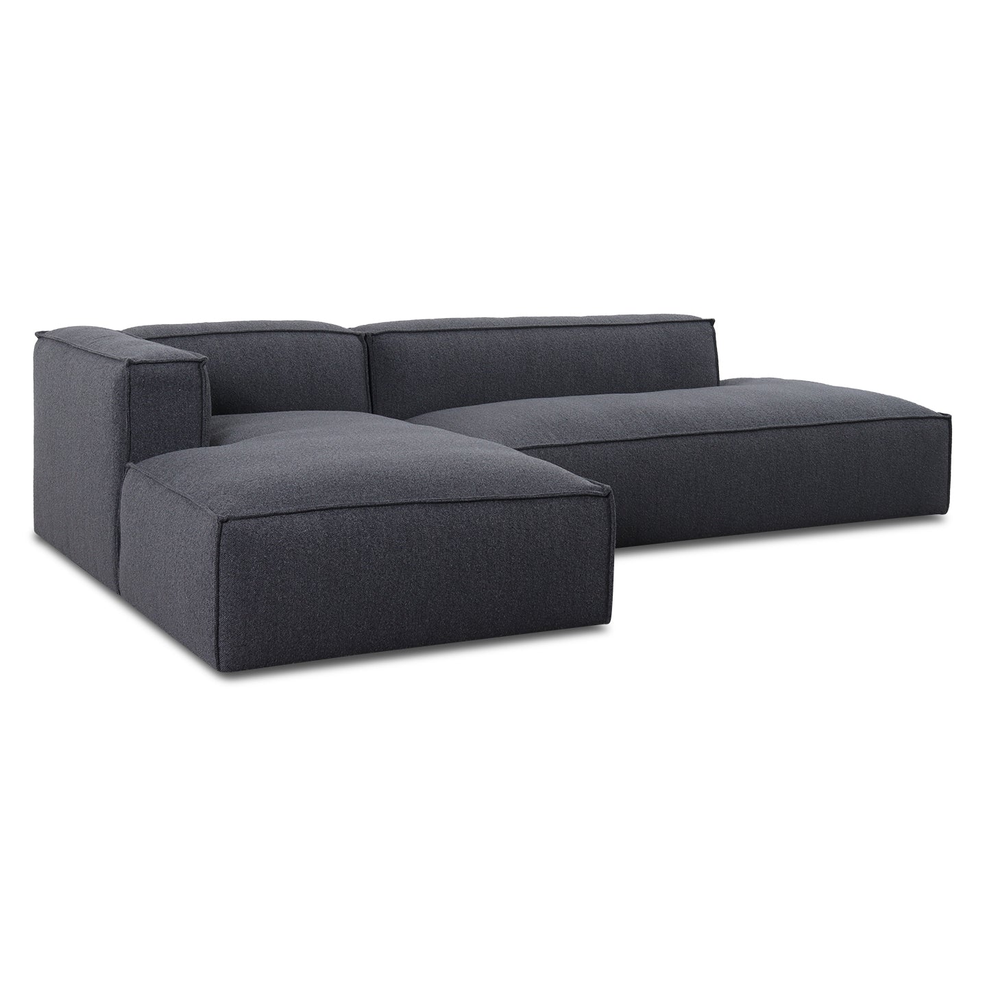 Ecksofa Softee in Stoff in Manhattan vorstehend links Ecksofa Stoff