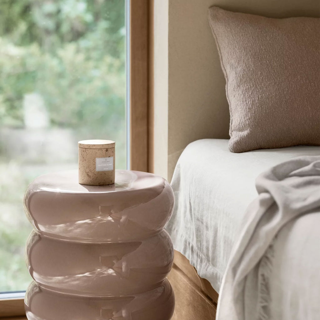 Hocker TORU in Keramik rund - Hocker