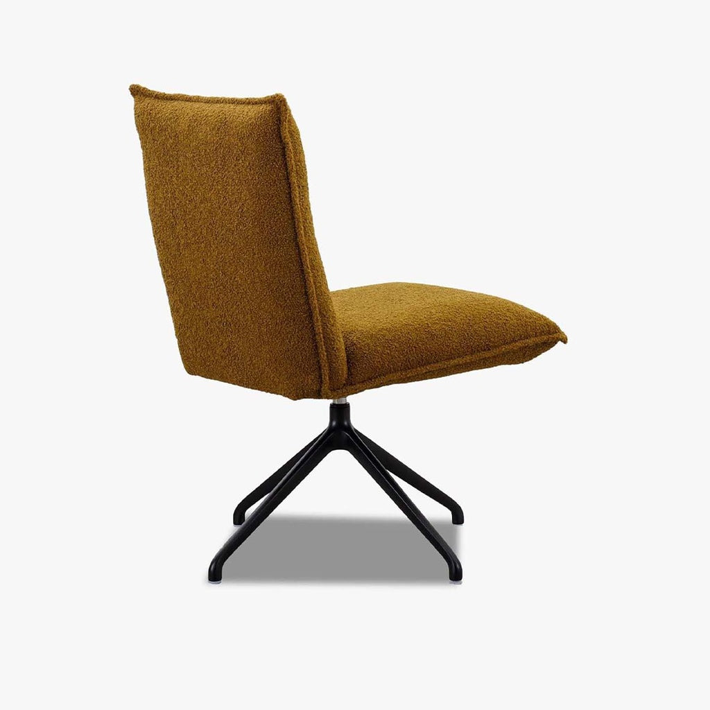 MAGGIE Stuhl 6er Set in Stoff Tedyy moss und darkgreen - Stuhl Stoff