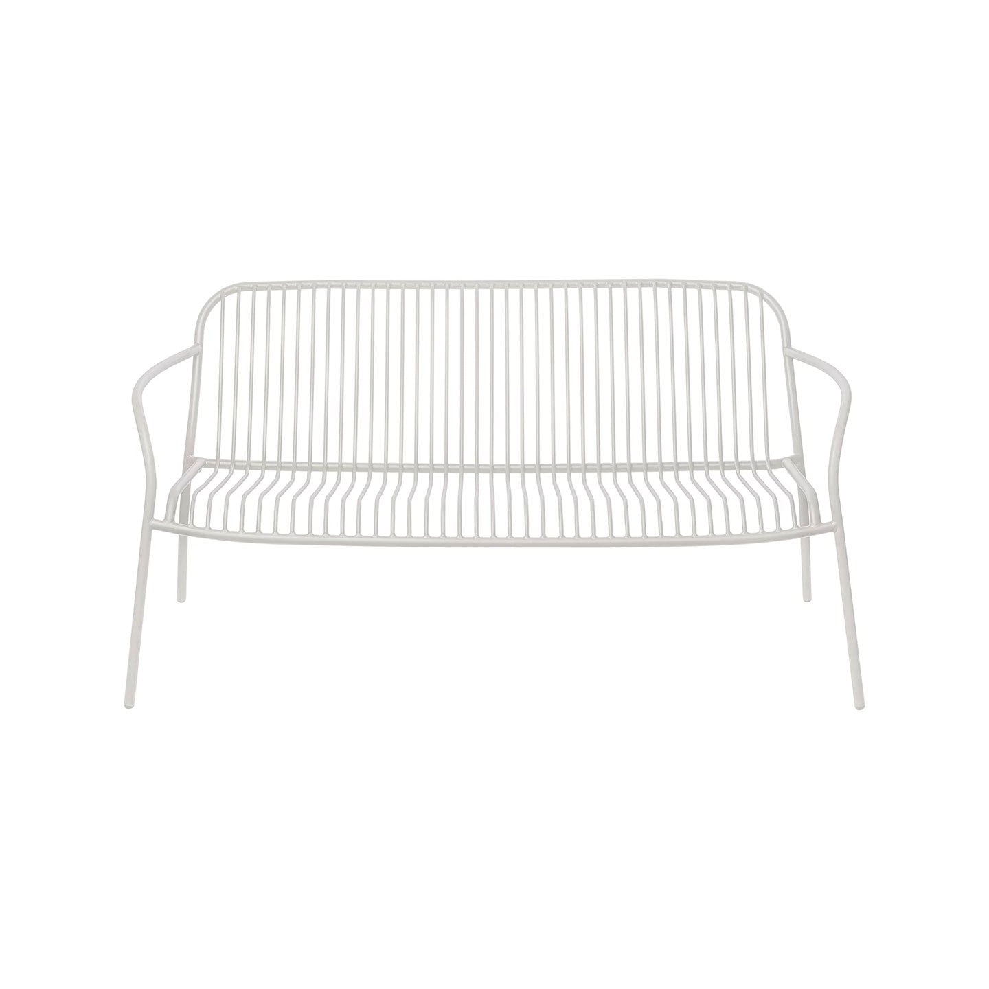 Outdoor Loungesofa YUA WIRE in Stahl - silk grey - Loungesofa