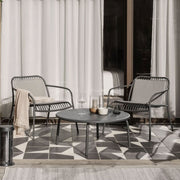 Outdoor Stuhl YUA WIRE in Stahl - Stuhl Stahl