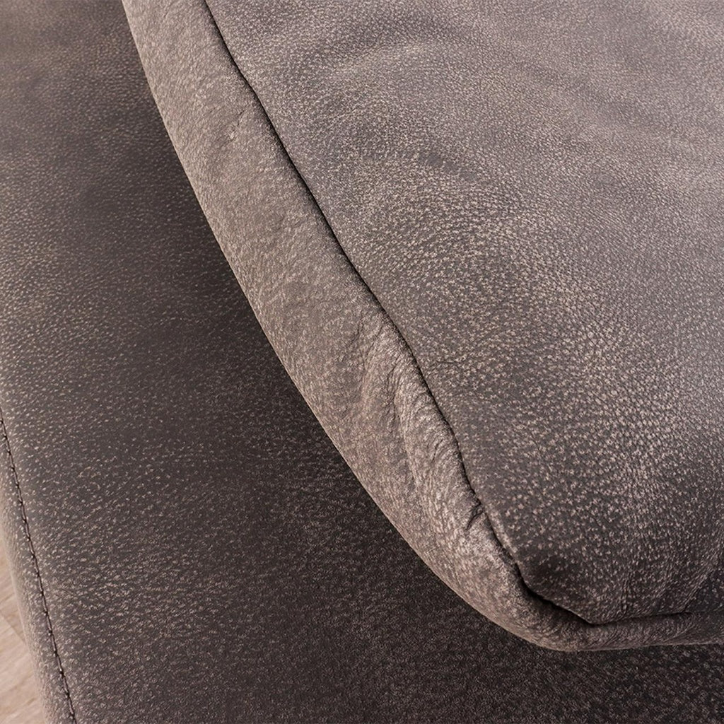 Sofa HP18072 Shine in Anilin Leder Aurelia graphit - Ecksofa Leder