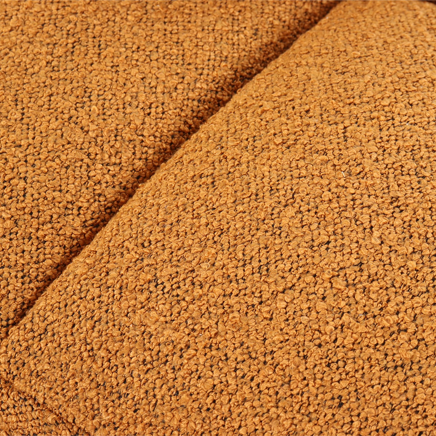 Softform BUBBLE Sofa in Stoff Loop Farbe inca gold - Ecksofa Stoff