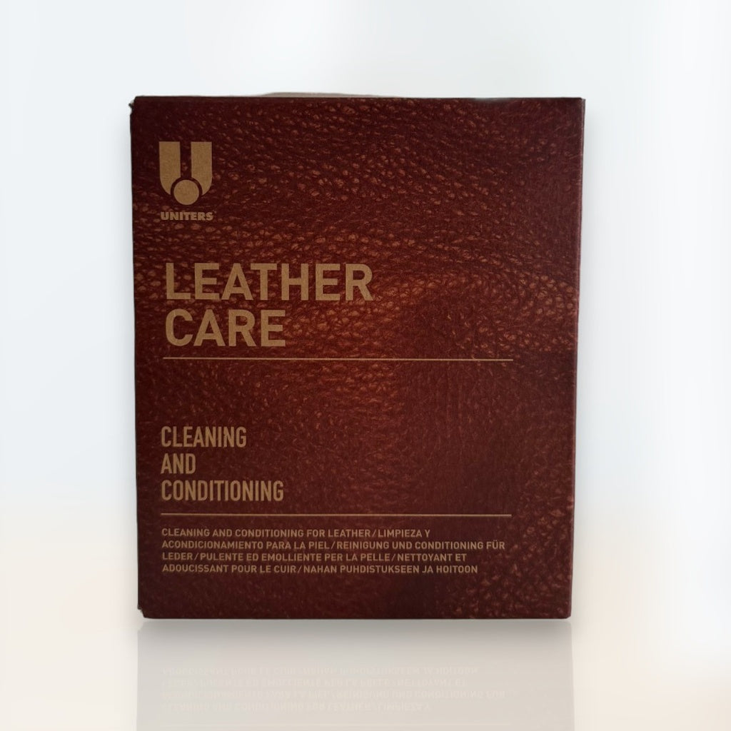 Uniters Leather Care Set - Lederpflege für pigmentiertes Leder 2x150ml - Zubehör