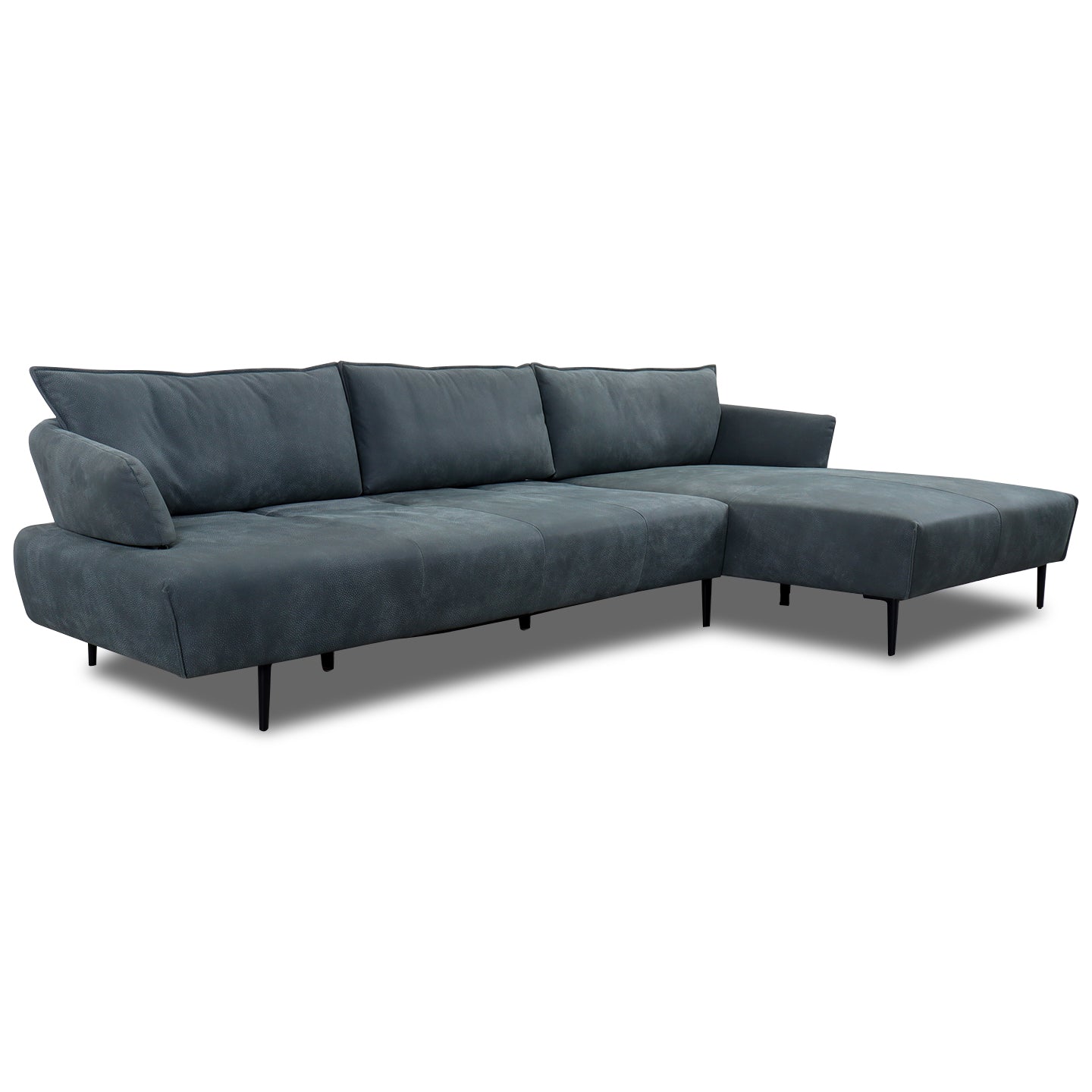 Willi Schillig Ecksofa 16150 LUNO in Leder Z85 eucalyptus - Ecksofa Leder