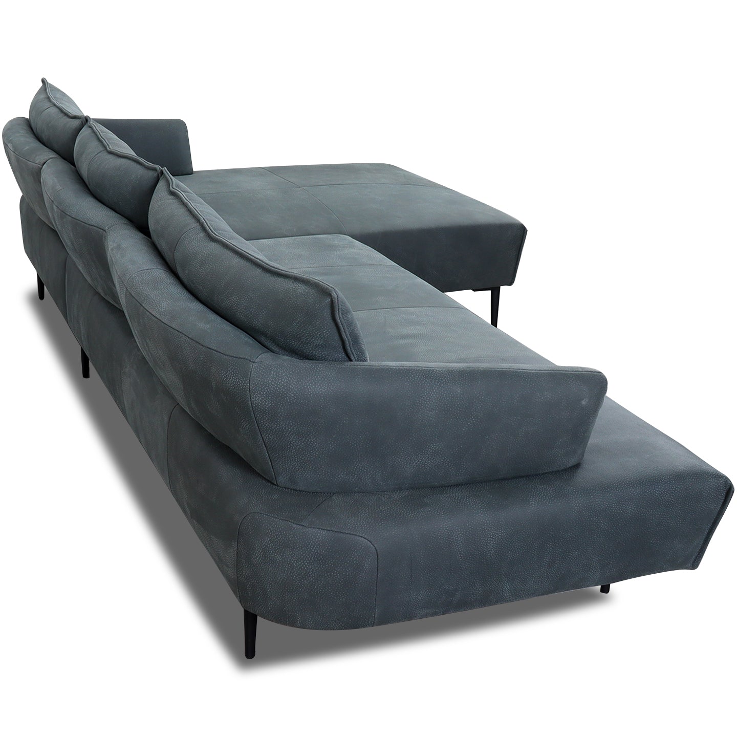 Willi Schillig Ecksofa 16150 LUNO in Leder Z85 eucalyptus - Ecksofa Leder