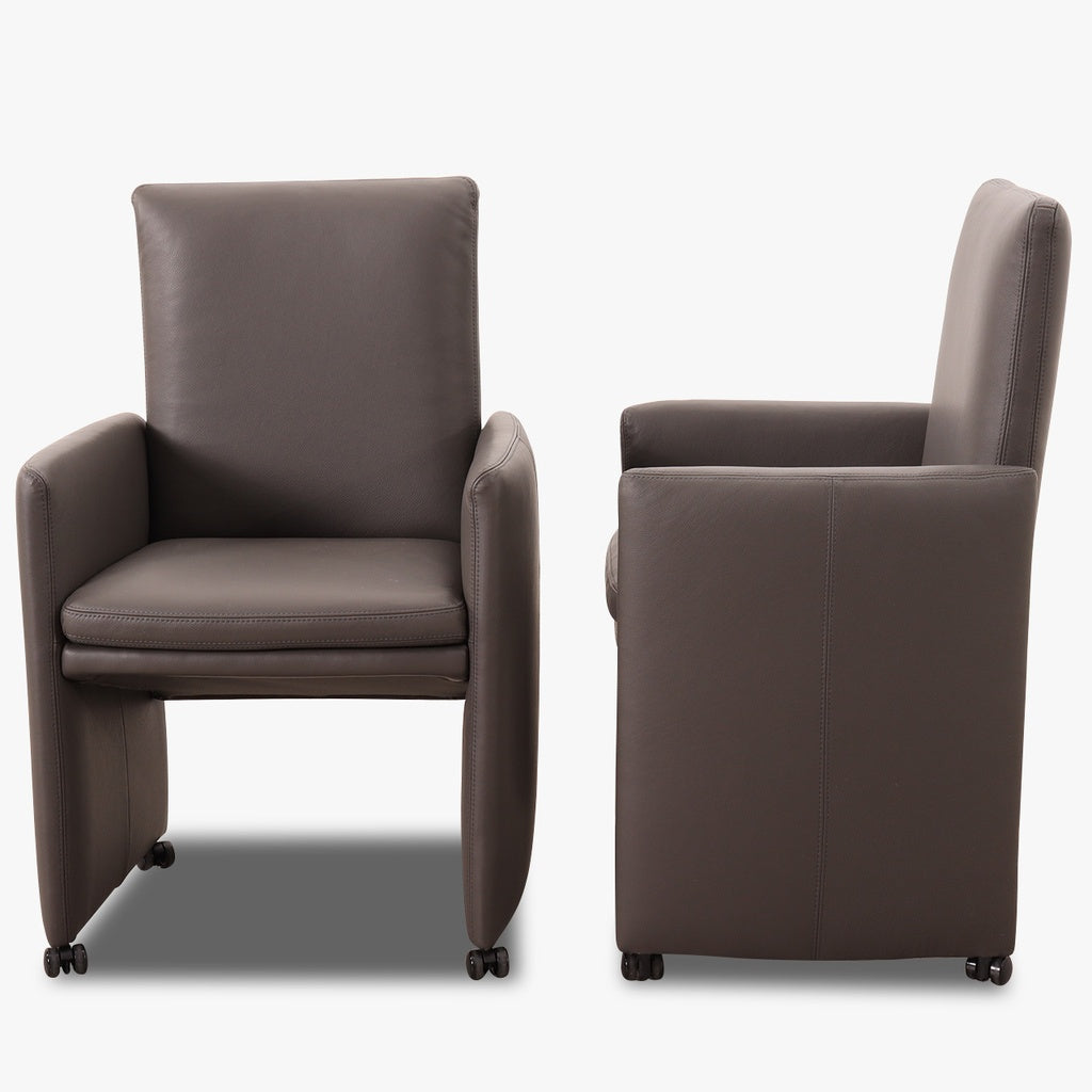 Stuhl-Sessel 10600 RIALTO MH in Leder Z73 - Stuhl Leder