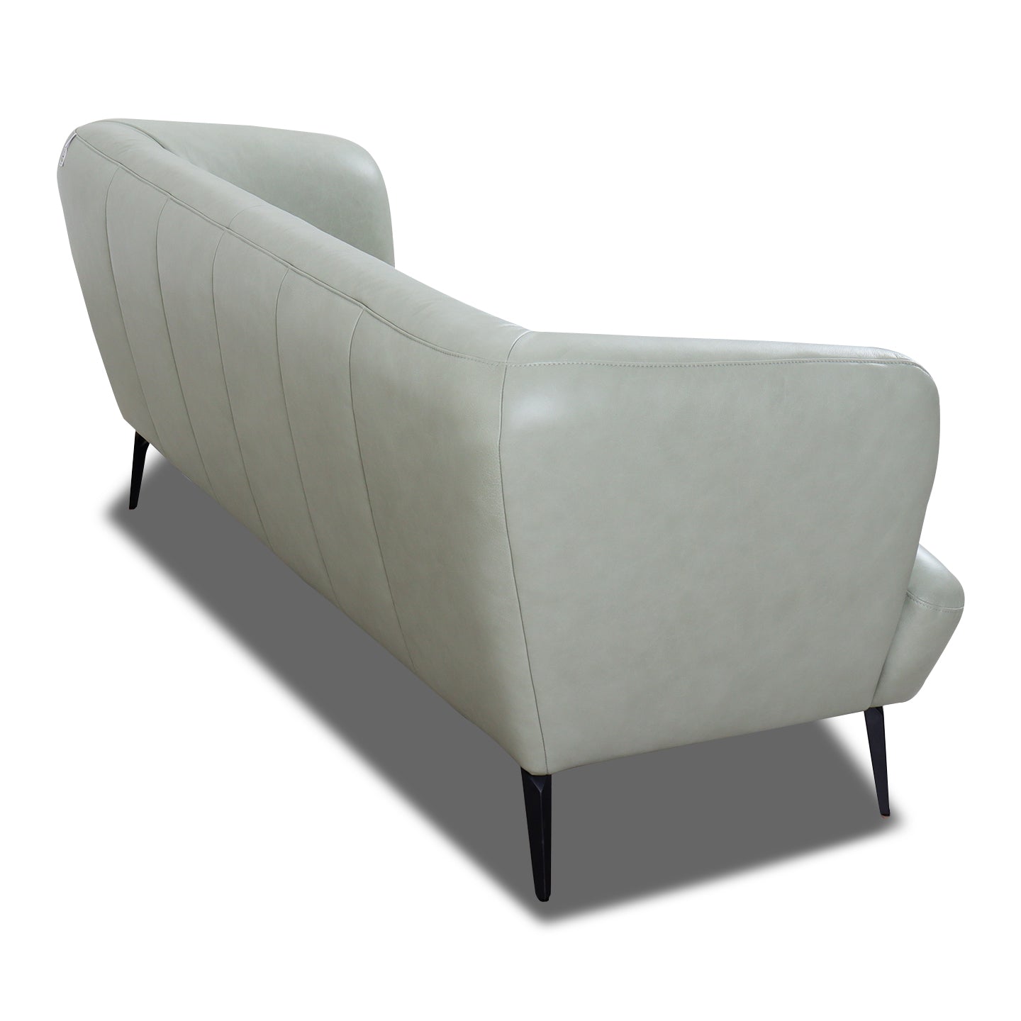 Willi Schillig Sofa 12342 ELLA in in Leder Z74 green tea - Sofa Leder