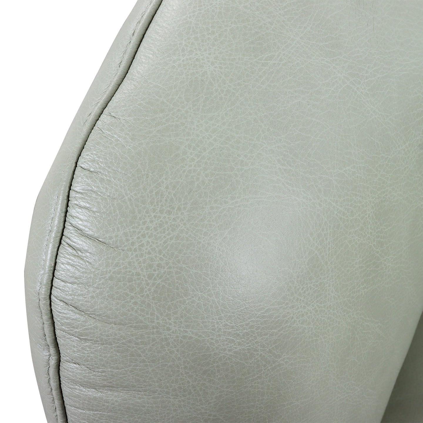 Willi Schillig Sofa 12342 ELLA in in Leder Z74 green tea - Sofa Leder