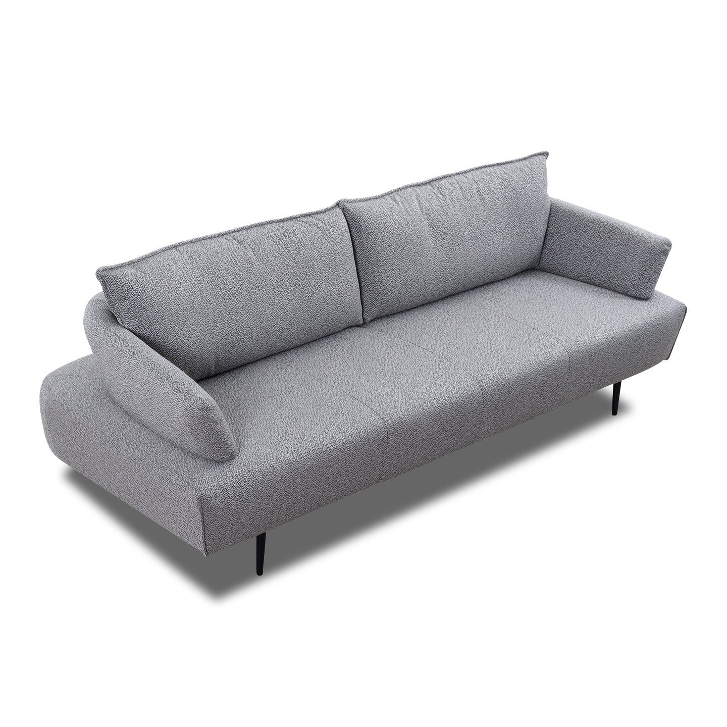 Willi Schillig Sofa 16150 LUNO in Stoff O10 silver grey - Sofa Stoff