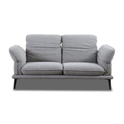 Willi Schillig Sofa 24600 Sherry in Stoff V39 grey - Sofa Stoff