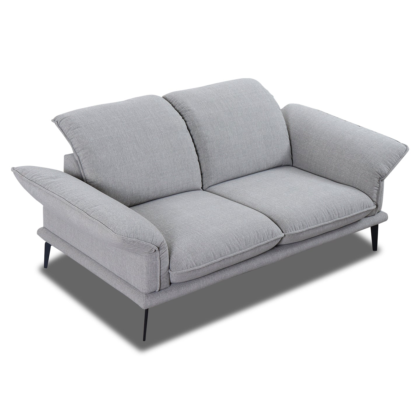 Willi Schillig Sofa 24600 Sherry in Stoff V39 grey - Sofa Stoff