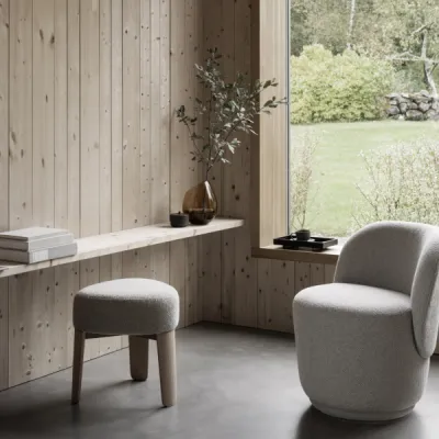 Tablett -ABENTO- Oak S Black Größe S