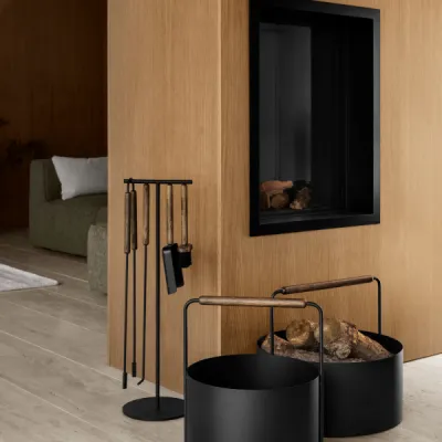 Holzkorb ASHI Brown Oak M Brown Oak Größe L