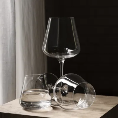 Set 4 Trinkgläser -BELO- 280 ml Clear - Größe 280 ml