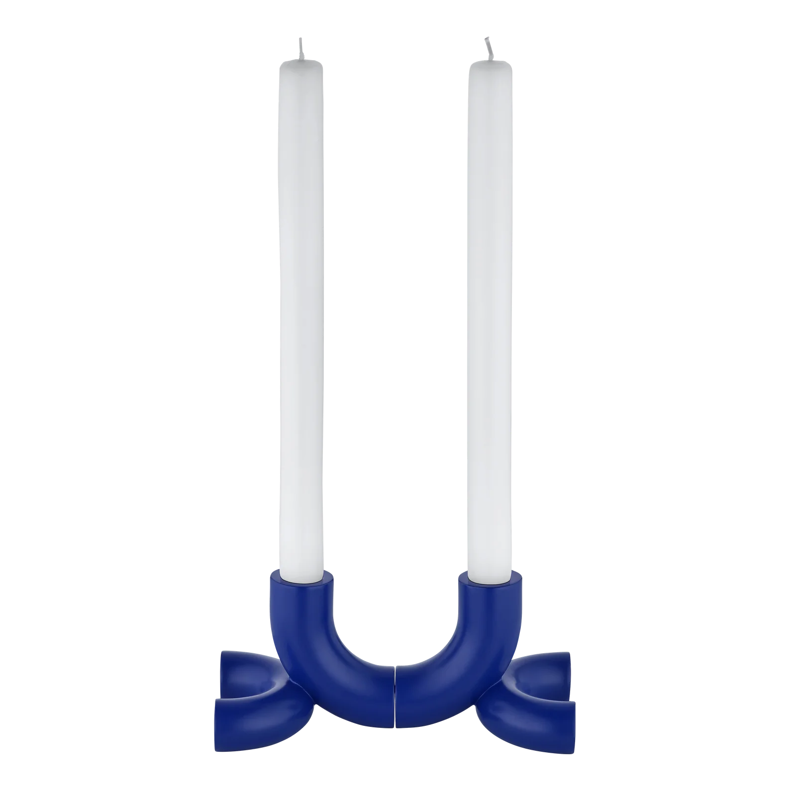 Set 2 Kerzenhalter -DOODLE- Mazarine Blue