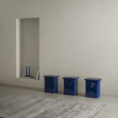 Set 2 Kerzenhalter -DOODLE- Mazarine Blue