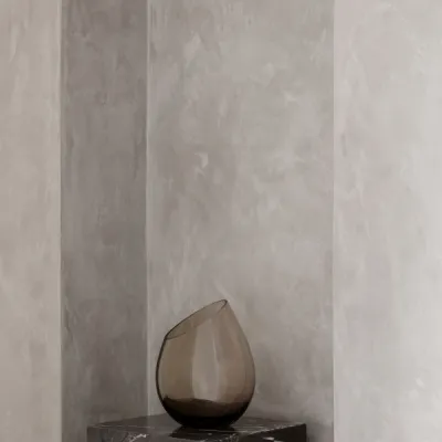 Vase -DROP- Smoke 19cm Smoke