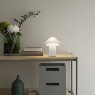 Vase -DUASIS- Clear S Agave Green - Größe S