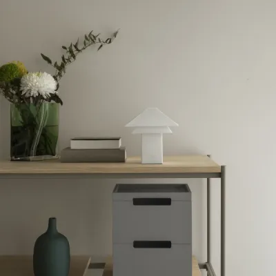 Vase -DUASIS- Clear S Agave Green - Größe S