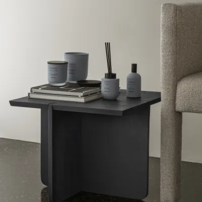 ENGAWA Beistelltisch (Oak, S) Black - Größe M