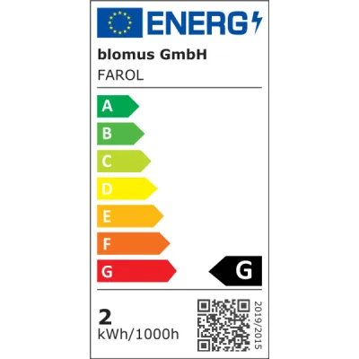 FAROL FLOOR Mobile LED-Stehleuchte Burned Metal