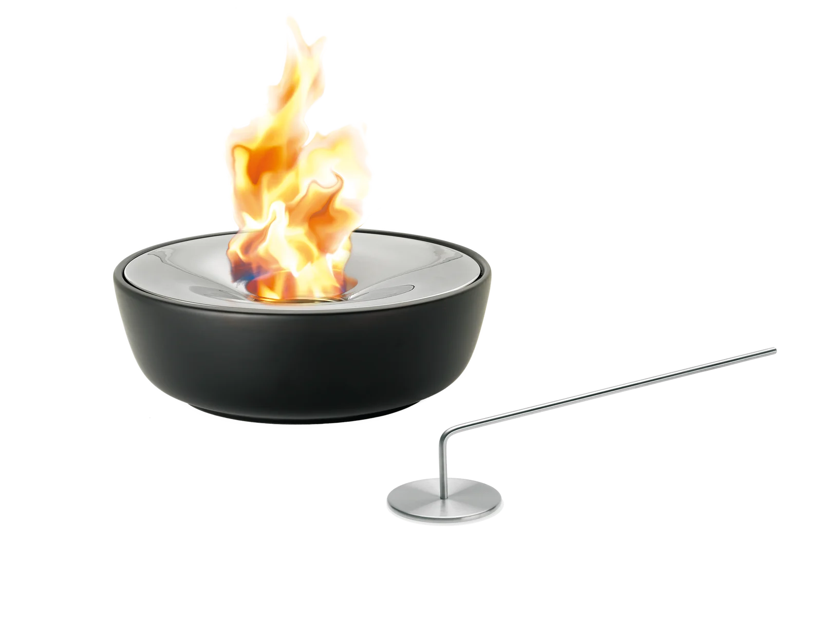 FUOCO Gel-Feuerstelle 32.5cm Black