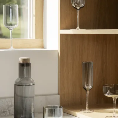 Set 4 Rotweingläser -FUUMI- 400 ml Smoke