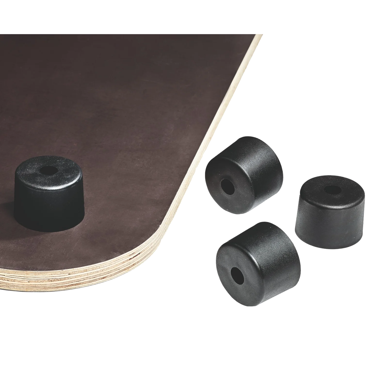 GROW Bodenplatte mit Füßen für Ecksitzer Wood Black