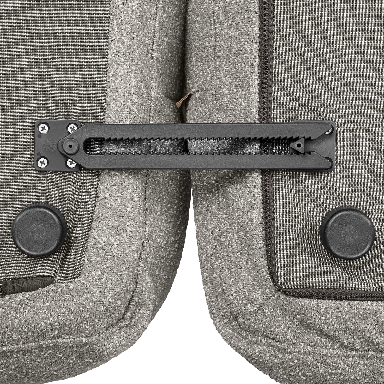 GROW Outdoor Ecksitzer Stone Bouclé (exkl. Bodenplatte)