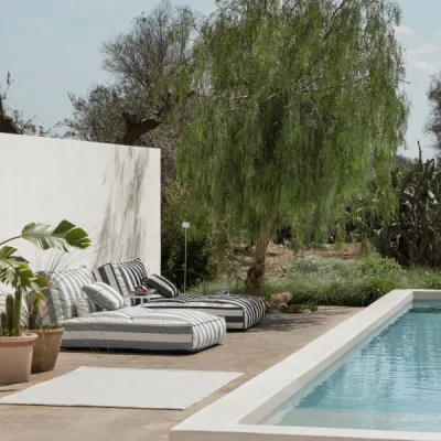 Outdoor Teppich -KAPET- Beige Melange L Beige Melange