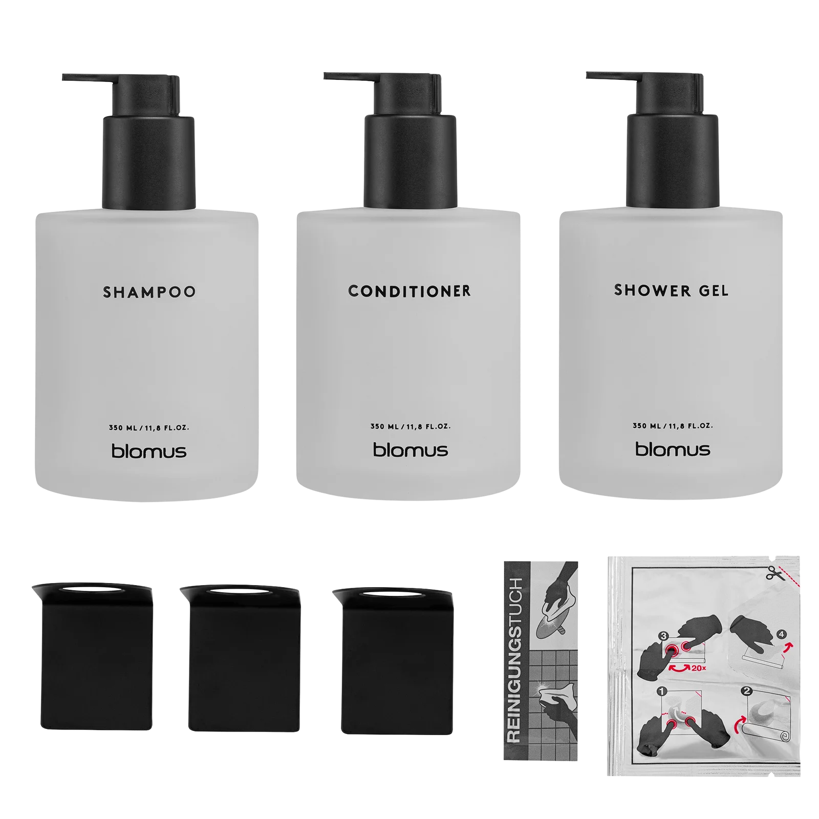 KIREI Glasflaschen Set (Kleben) White