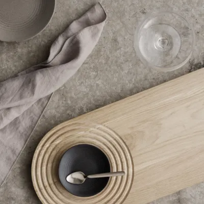 Salatschale 30cm -KUMI- Espresso - Größe Ø 8 cm