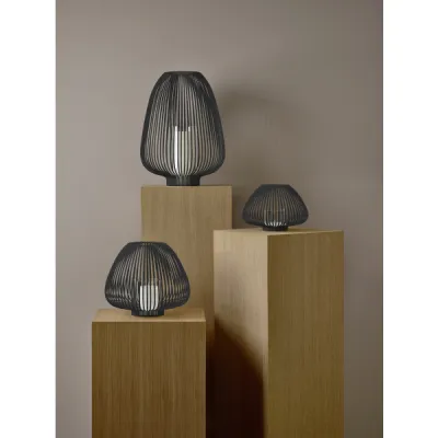 Laterne -LYVA- S Black - Größe S